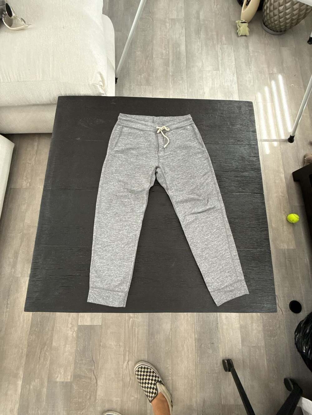rag & bone Heather Gray Drawstring Jogger Sweatpants
Women size L